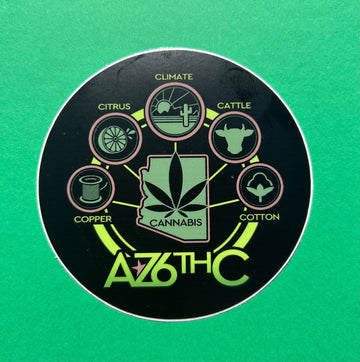 AZ6thC - 6thC Circle Sticker